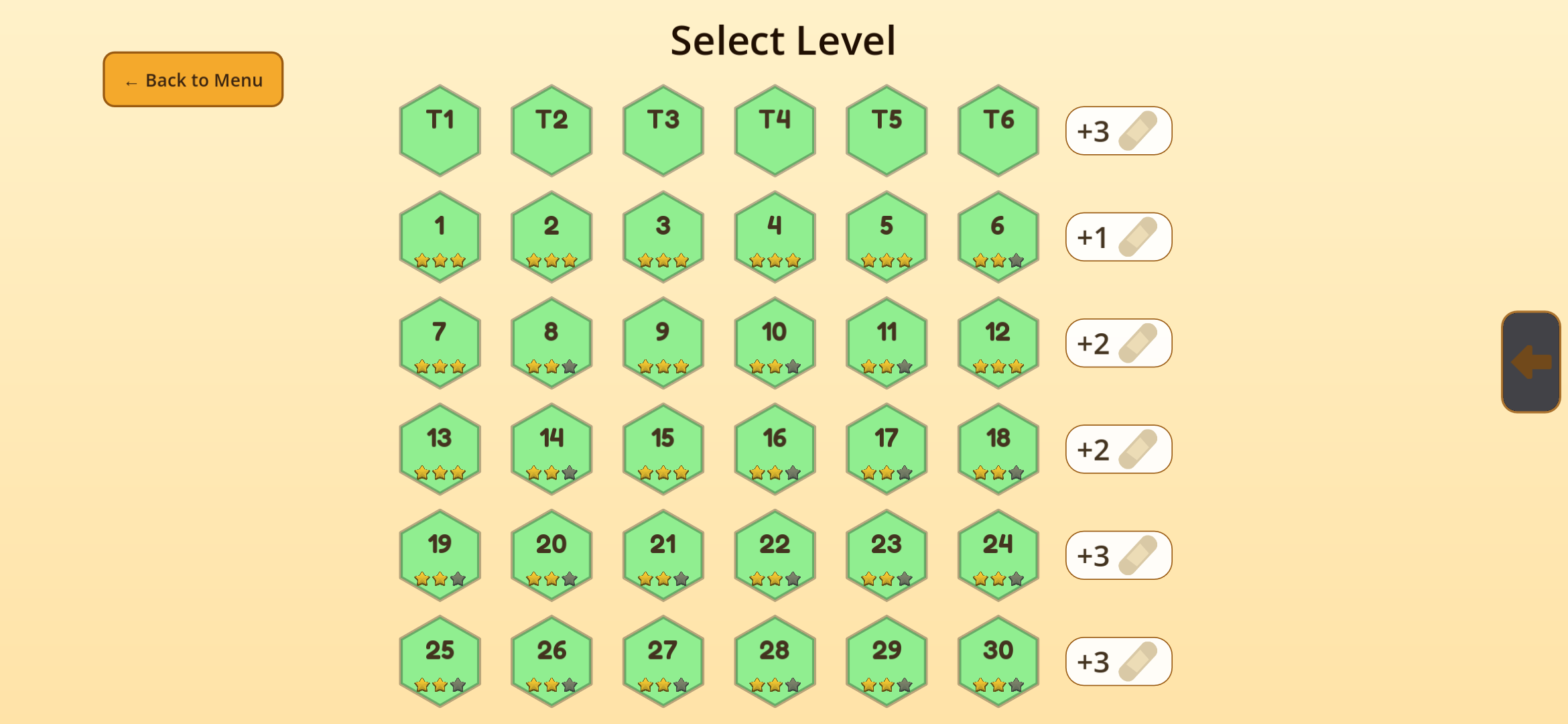 Bee Careful level map